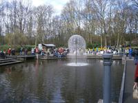 Keukenhof, Wasserspiele am Haupteingang