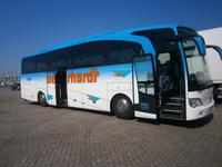 Unser 5-Sterne-Bus im Hafen von Urk
