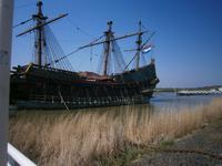 Das Schiff ist ein Museum und kann besichtigt werden