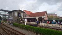 Stellwerk auf dem Bahnhof in Hoorn