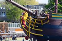 047 Amsterdam, Gallionsfigur am VOC-Schiff