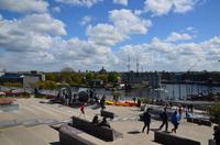 054 Amsterdam, auf dem Dach des Nemo Sience Museums