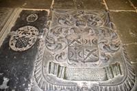 070 Amsterdam, Grabplatten in der Alten Kirche (Oude Kerk)