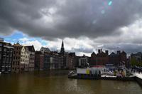 073 Amsterdam, Blick über den Damrak