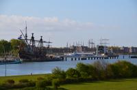 120 Lelystad, Batavia Stad vom Houtribdijk