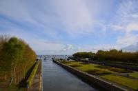 122 Lelystad, Schleuse am Houtribdijk