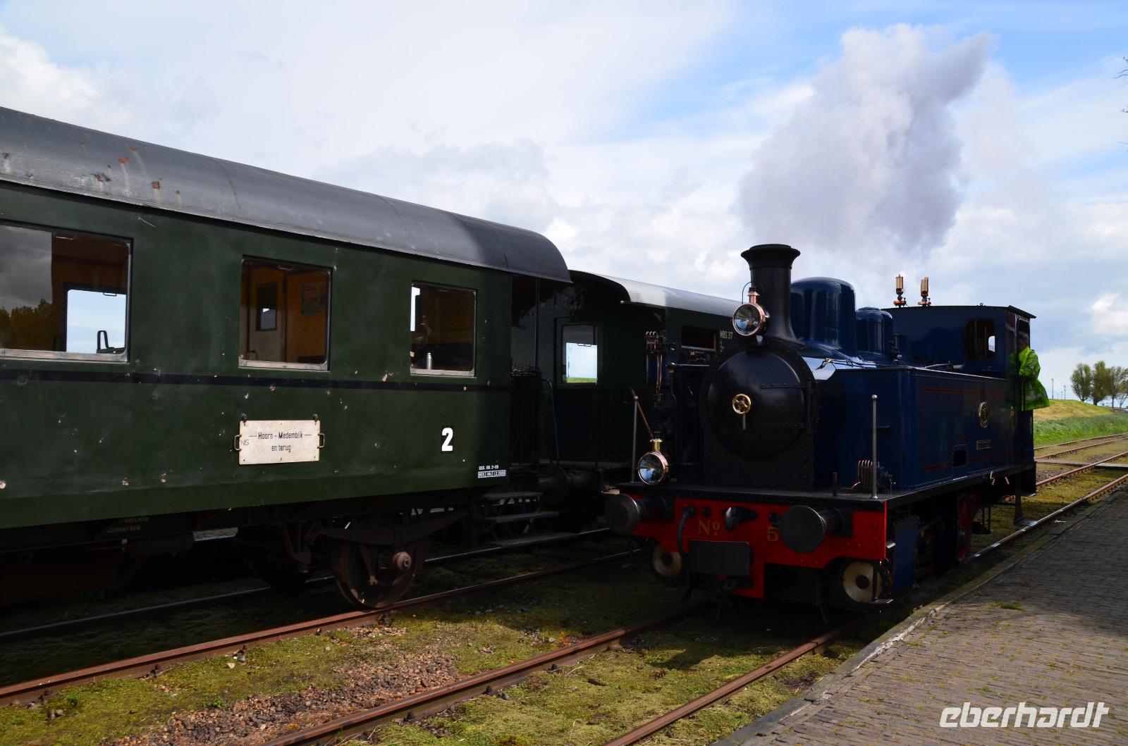 153 Museumstoomtram in Medemblik