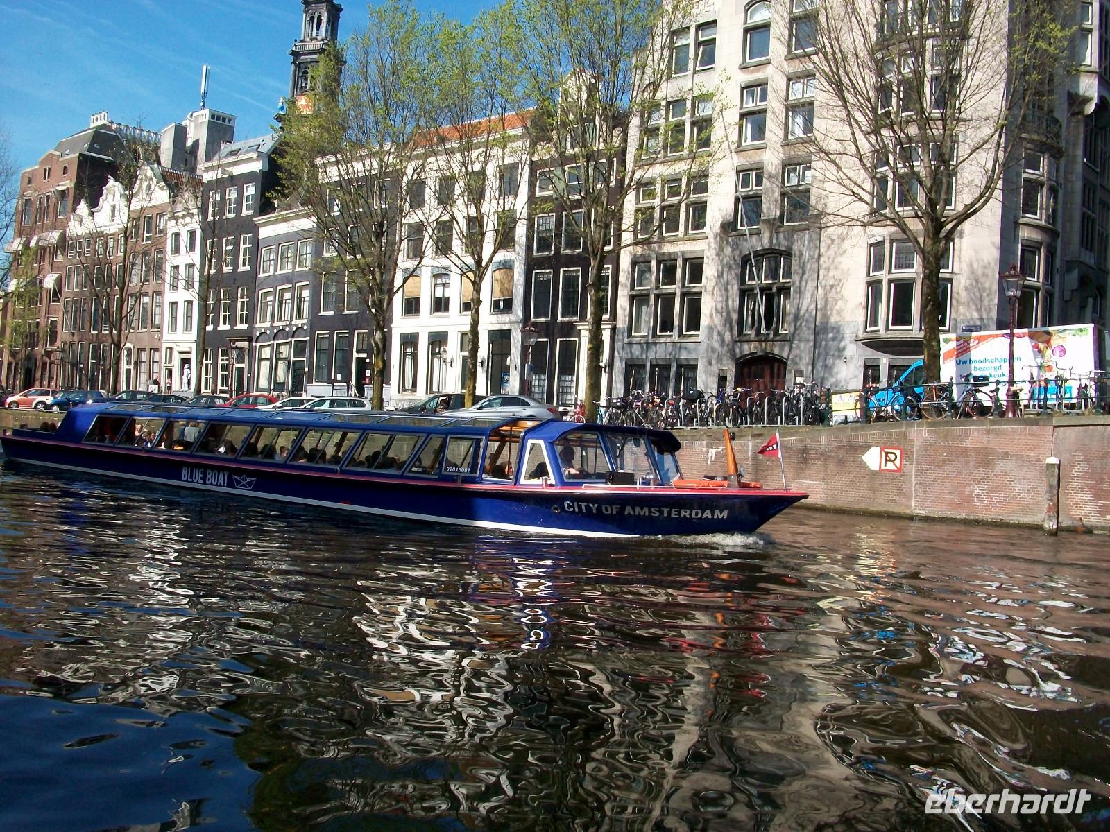 Grachtenfahrt in Amsterdam