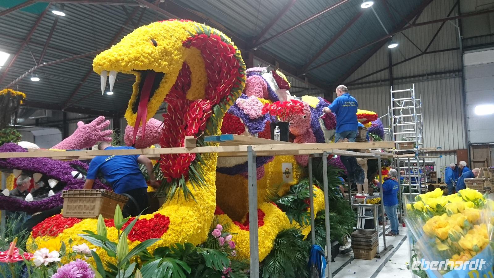 Homage an Asien zum Blumenkorso