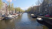 In Amsterdams Grachten unterwegs