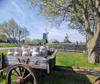 An der Käserei von Catharina Hoeve in Zanse Schans