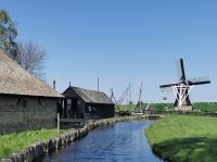 Windmühle im Zuiderseemuseum, Enkhuizen