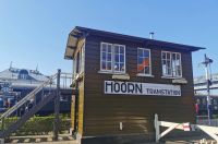 Kleines Bahnhofshäuschen in Hoorn