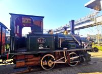 Unsere über 100 Jahre alte Dampflock aus Hannover, Museumstoomtram Hoorn