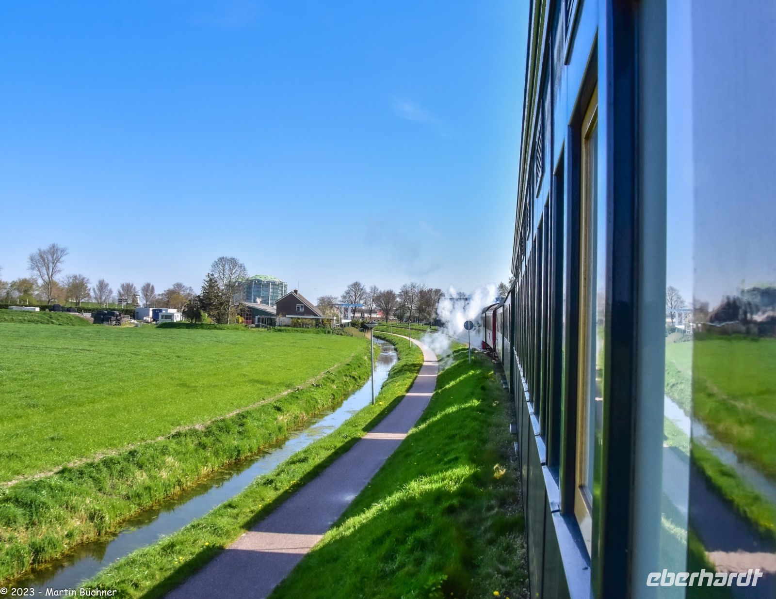 Mit dem Dampfzug von Hoorn nach Medemblik