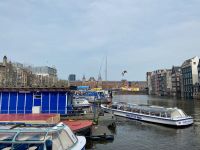 Blick nach Amsterdam Centraal