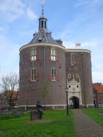 Enkhuizen - Teil der Stadtbefestigung (genannt Drommedaris)