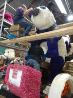 ... der chinesische Wagen in Arbeit...