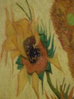 ... Detail der Sonnenblumen...