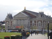 Amsterdam - Blick zum Concertgebouw-Gebäude 