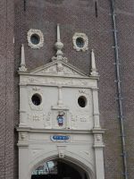 ... Detail am Drrommedaris - Turm ...