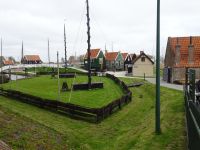 Enkhuizen - Zuiderseemuseum mit Detail historischer Hafen ...