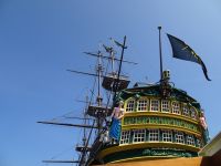 Amsterdam: Nachbau VOC - Schifff von 1749, heute Schifffahrtsmuseum ...