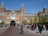 ... Rijksmuseum von dr Parkseite ...