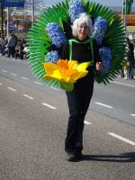 ... typische Spendensammlerin ...