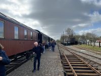 Blick auf unseren Zug