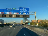 Rückfahrt mit Turnschuh