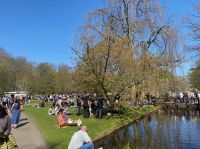 im Keukenhof ist viel los