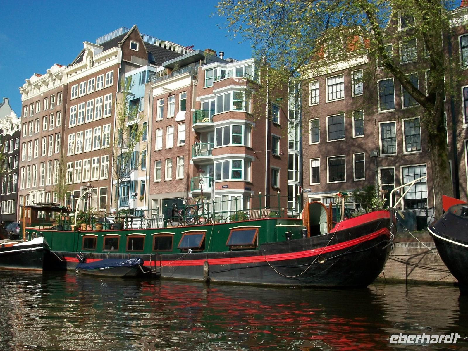 Grachtenfahrt in Amsterdam