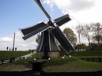 Mühle als Pumpenantrieb zur Polder-Entwässerung