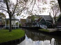 das im Freilichtmuseum aufgebaute Städtchen