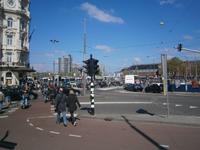 Ostersonnabend waren in Amsterdam viele Menschen unterwegs