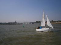 Blick vom Schiff auf Enkhuizen