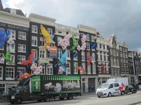 Amsterdam,warten auf den Bus