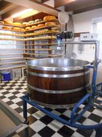 der große Bottisch ist sauber vorbereitet