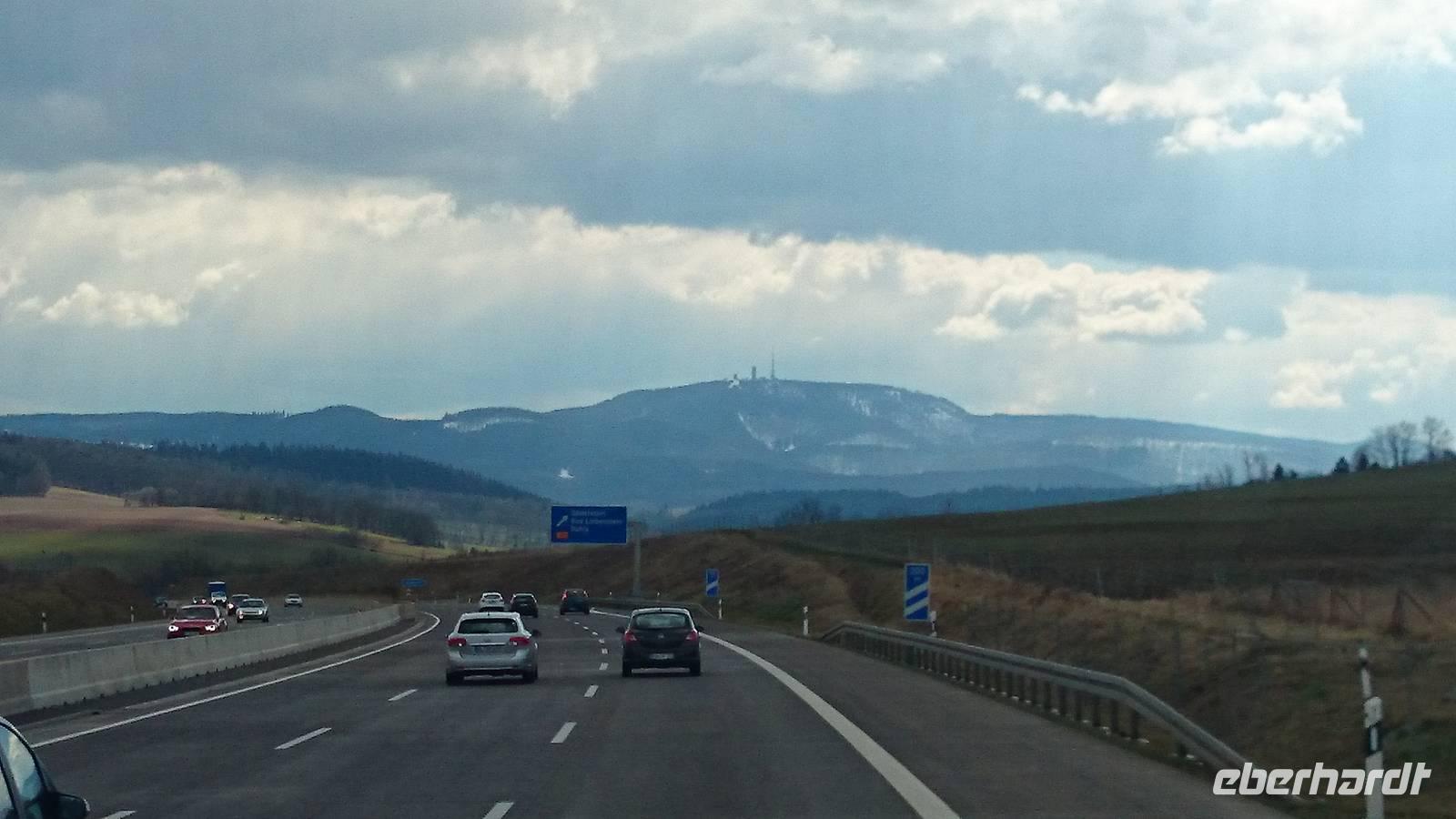 Zurück in Deutschland - Der Inselsberg.