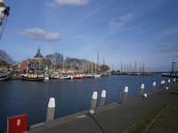 Blick auf den Hafen von Enkhuizen