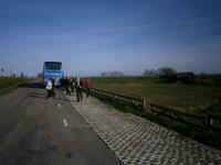 Fotostop an den Windmühlen von Stompetoren