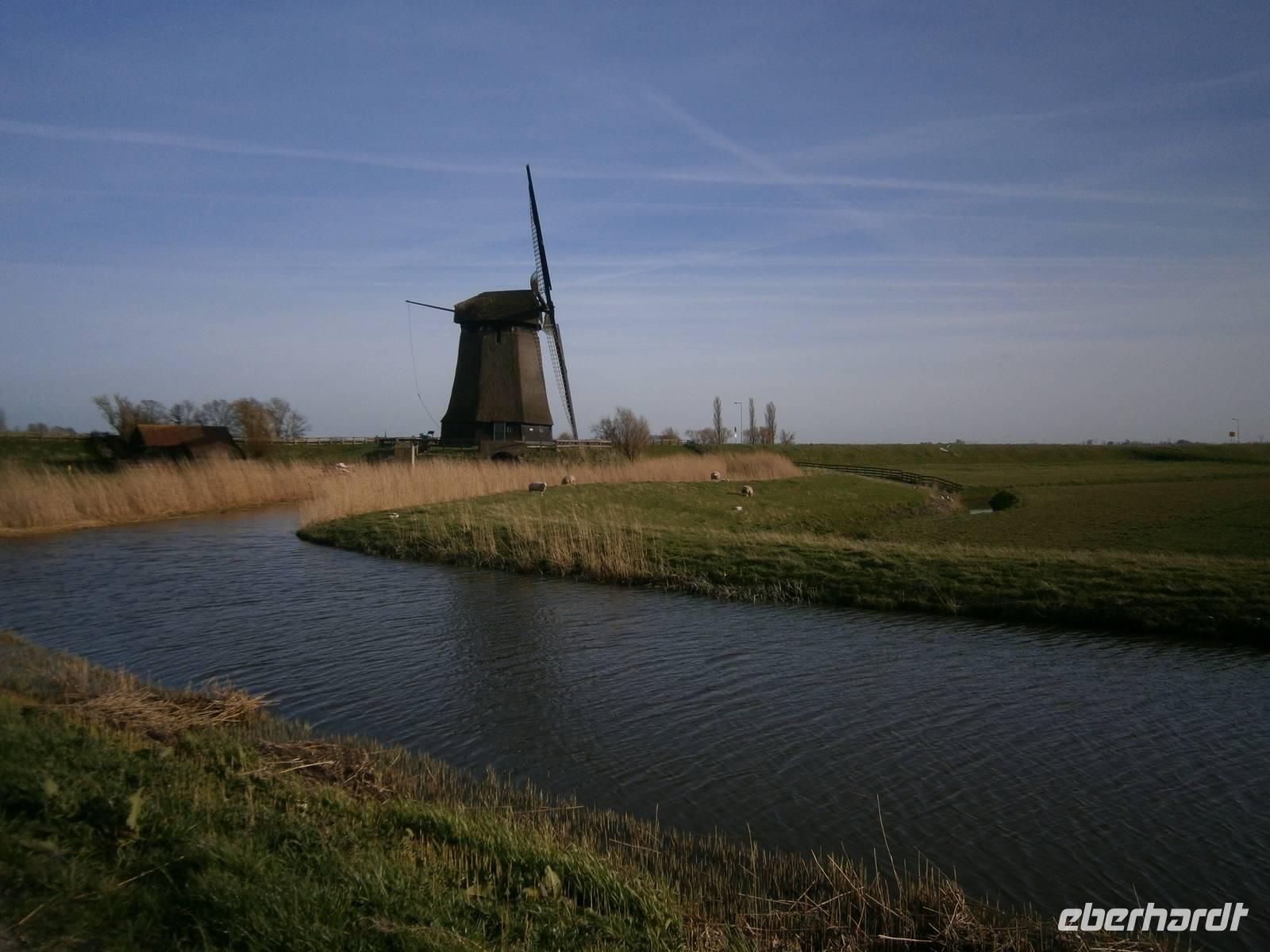 Stompetoren, schöne alte Windmühle