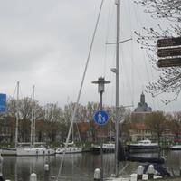 Enkhuizen, am Bahnhof