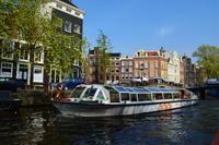 009 Amsterdam, Blue Boat Grachtenfahrt