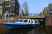 016 Amsterdam, Blue Boat Grachtenfahrt