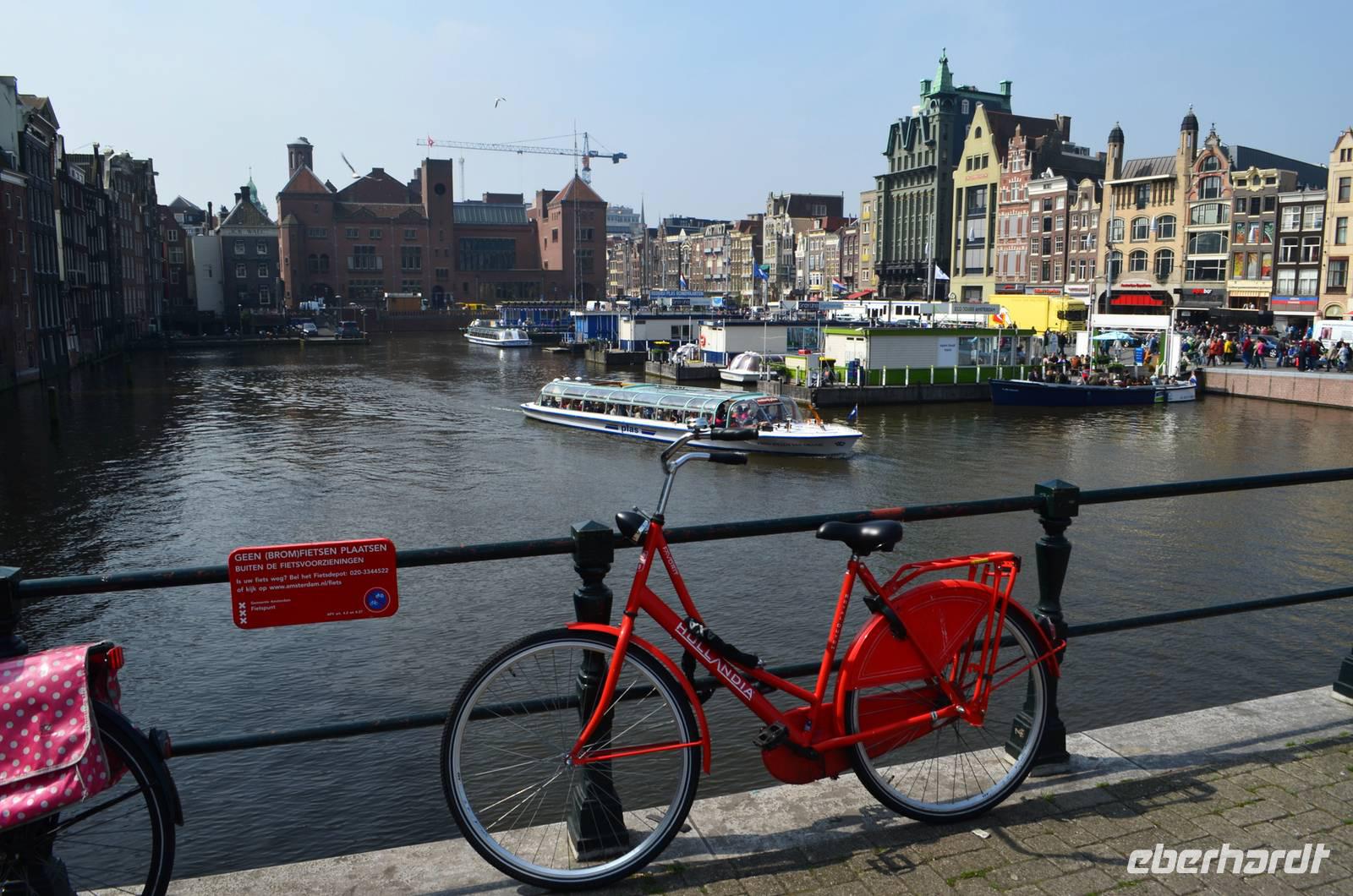 033 Amsterdam, Blick zum Damrak