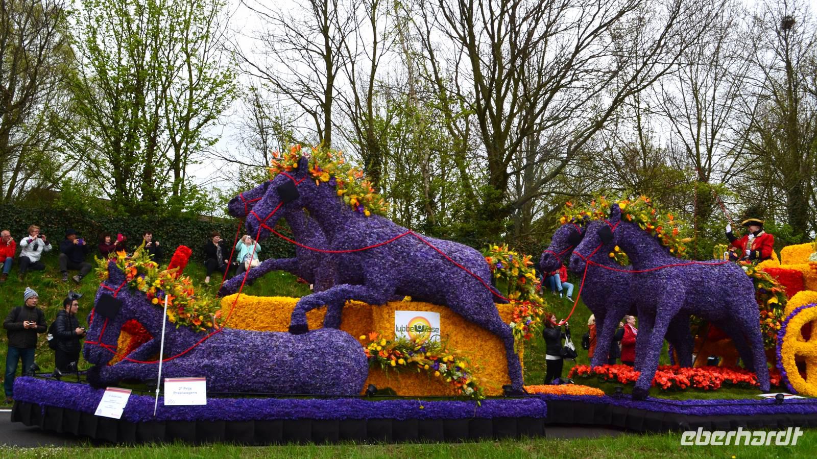 159 Holland, Blumenkorso beim Keukenhof