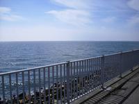 Auf dem Abschlussdeich von Holland nach Friesland