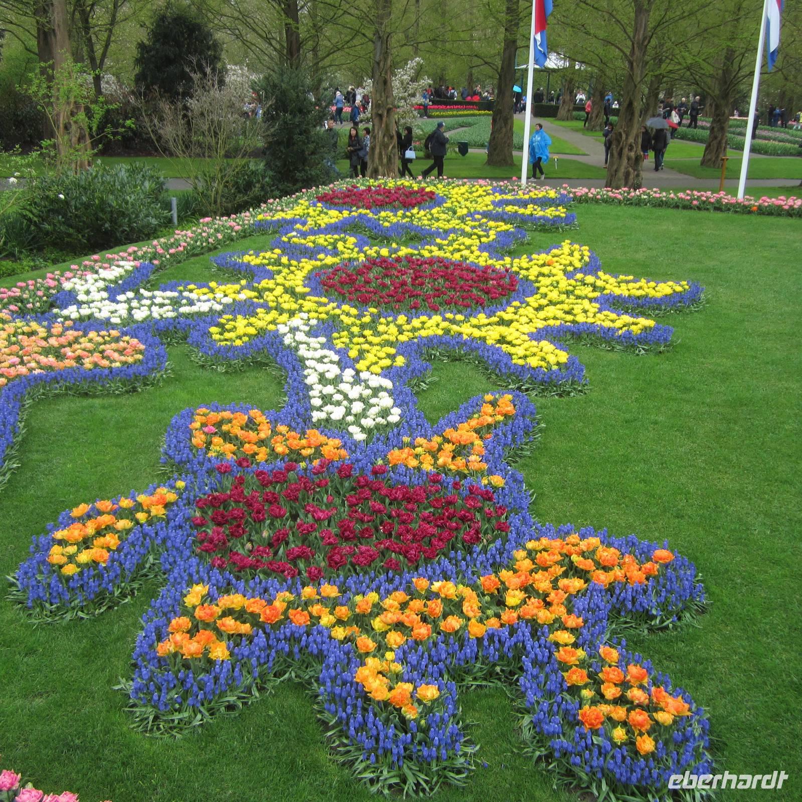 Im Keukenhof-Vincent van Gogh